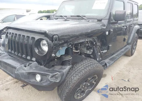 2021 Jeep Wrangler Unlimited Sport S 4X4 from USA, damaged, VIN 1C4HJXDN9MW715179